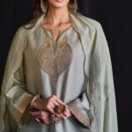 Pure Kashmiri Pashmina Pheran with Hand Aari Embroidery