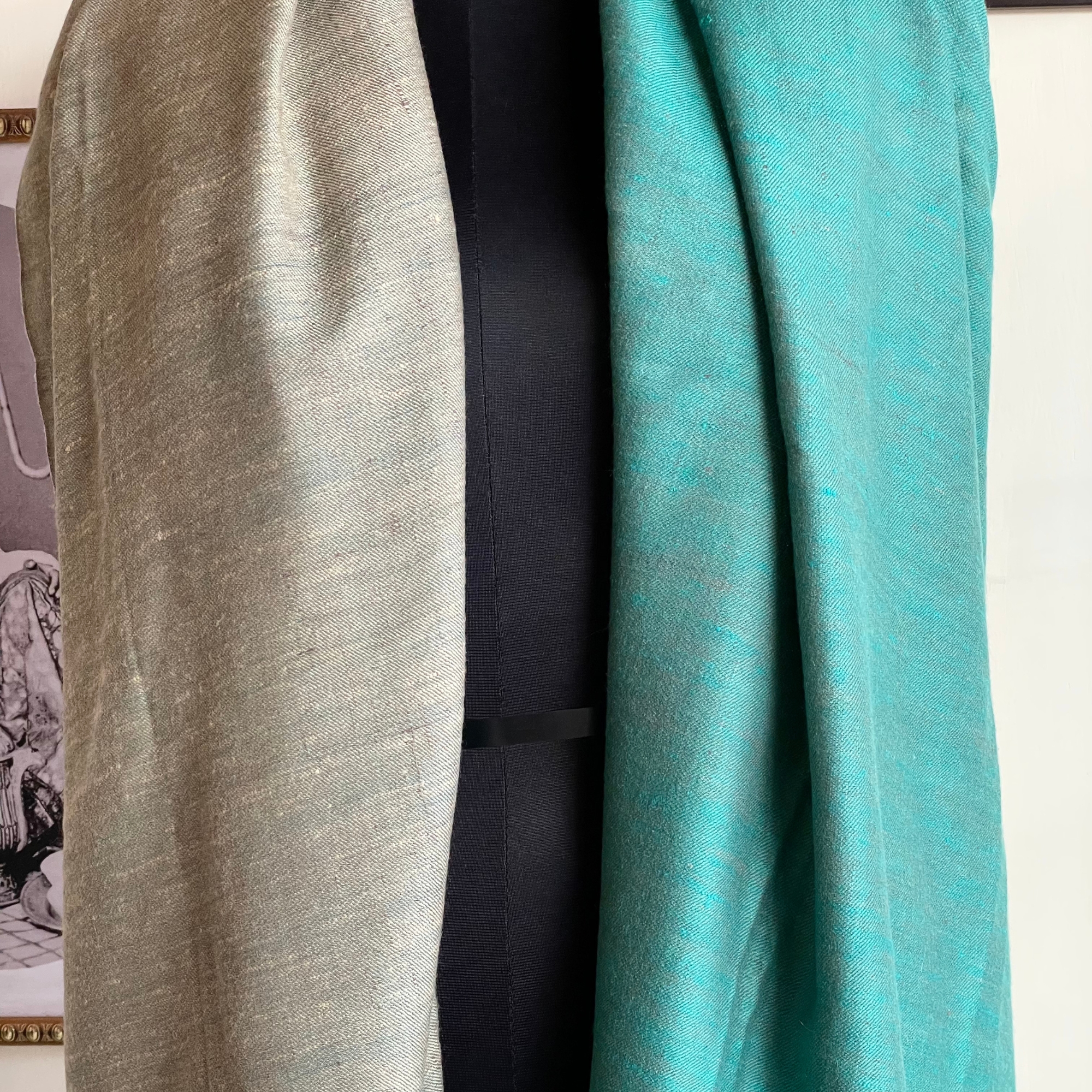 Reversible Pure Pashmina Ladies Shawl - Image 5