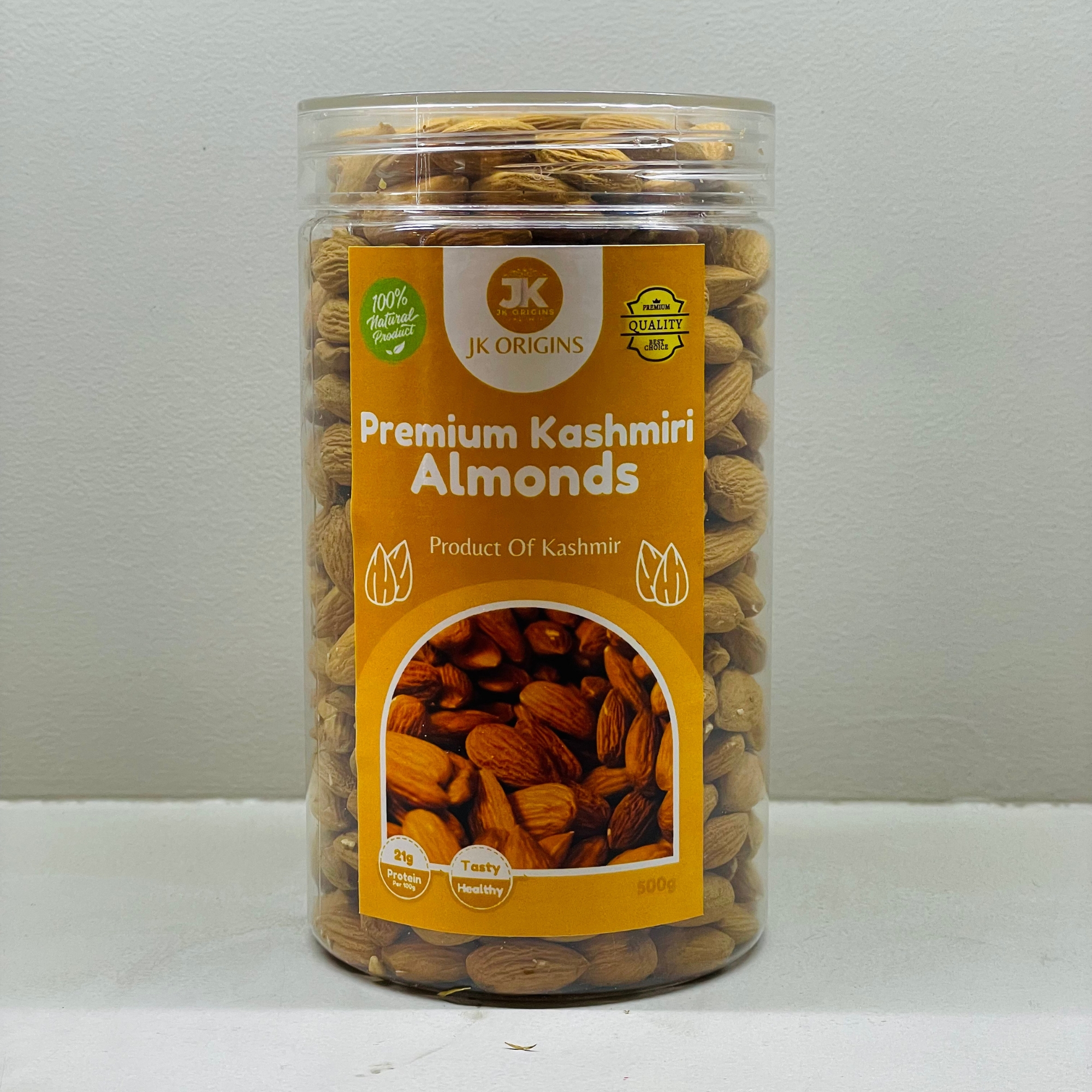 Premium Almonds (Badam) – 500g