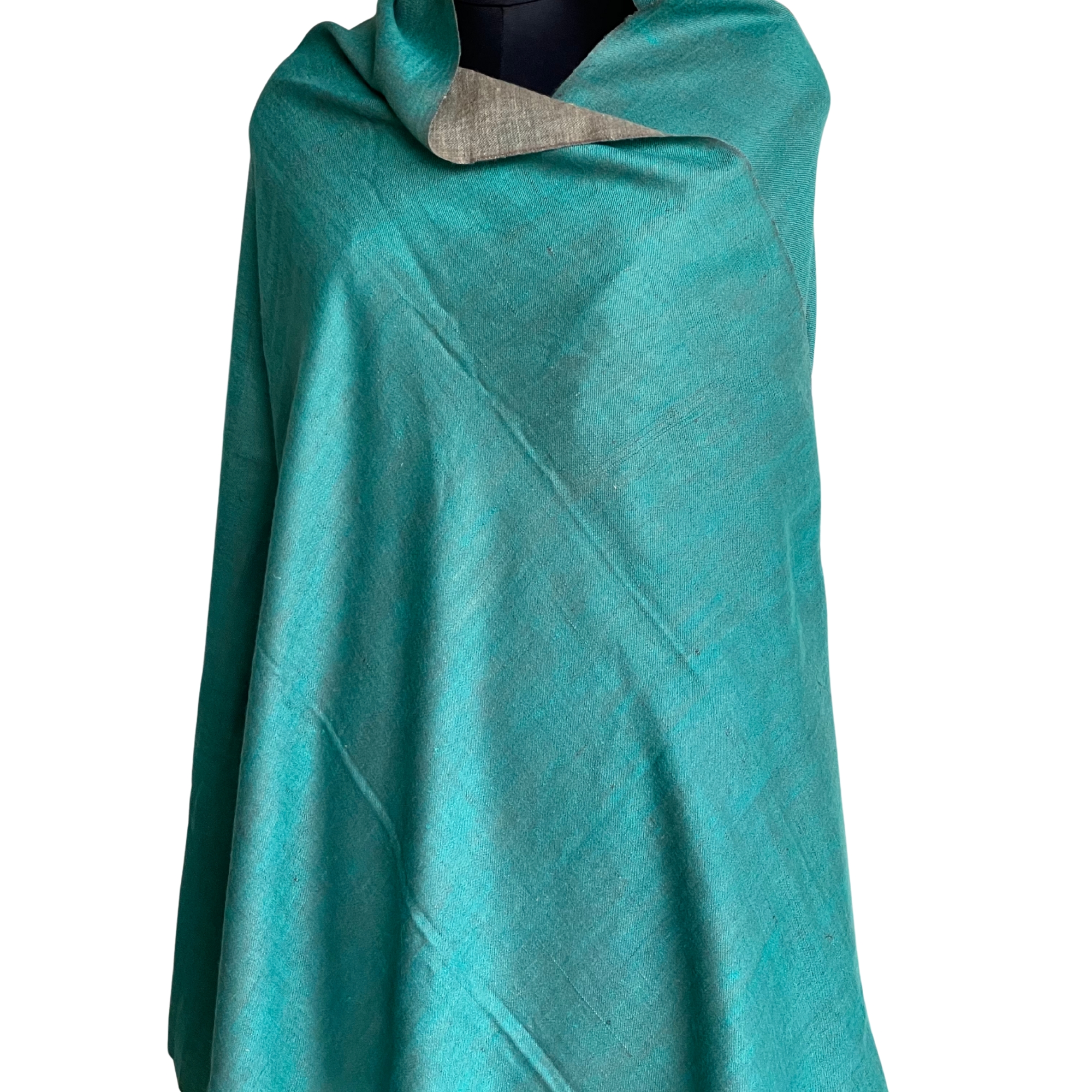Reversible Pure Pashmina Ladies Shawl - Image 4